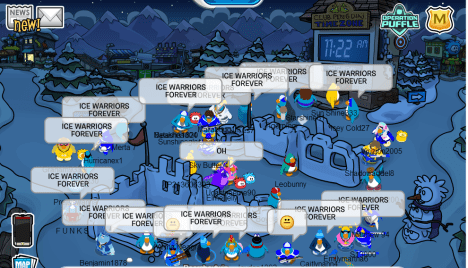 The Ice could not be stopped