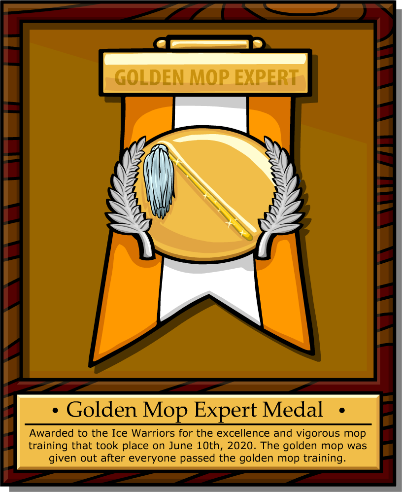 goldenmopmedal